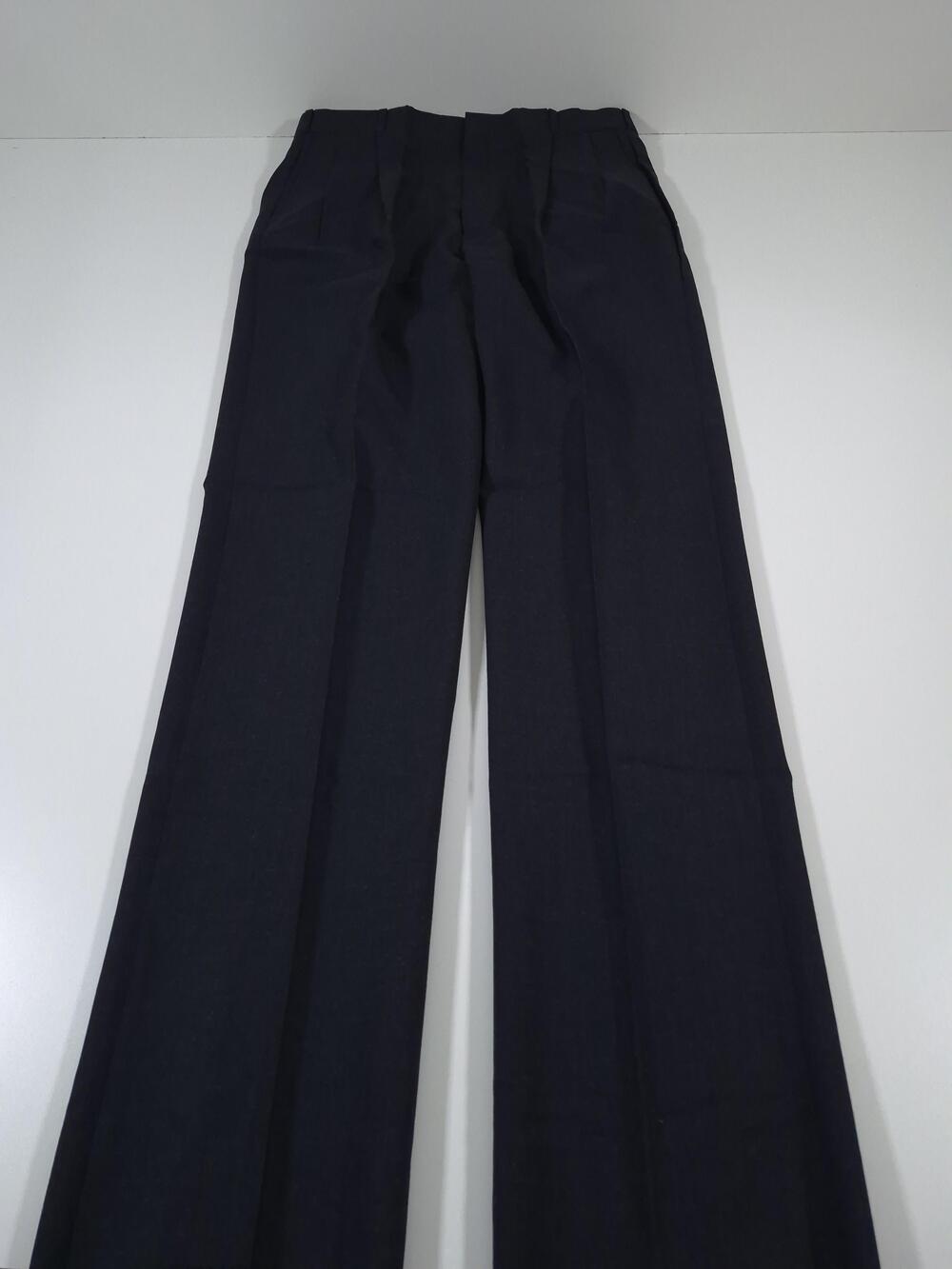 VTG Racquet Club Dress Pants Mens 36x36 Blue Wool Pleated Classic Fit NWT USA
